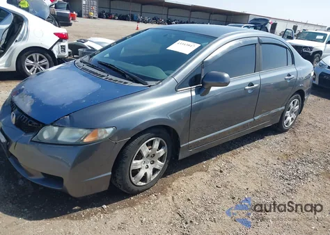 2009 Honda Civic Lx из США, поврежденный, VIN 19XFA16599E051663